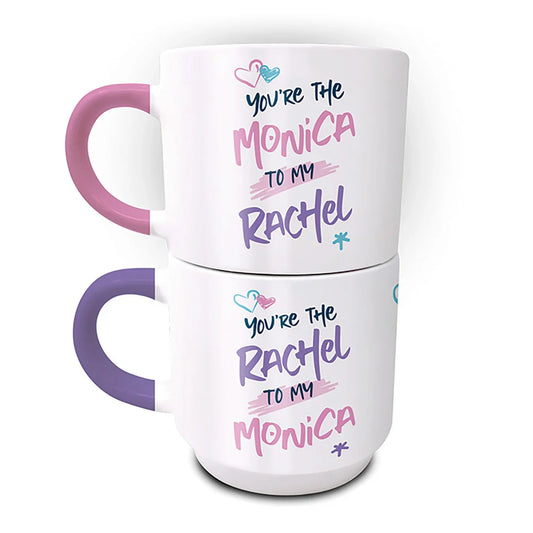 Friends (Monica & Rachel) - Stackable Mug Set