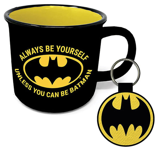 Batman (Always Be Yourself Unless You Can Be Batman) - Gift Set (Campfire Mug and Keychain)