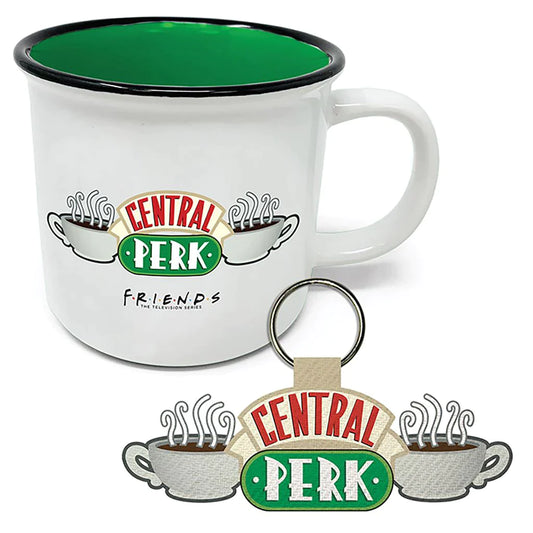 Friends (Central Perk) - Gift Set (Campfire Mug and Keychain)
