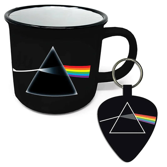 Pink Floyd (Dark Side of the Moon) - Gift Set (Campfire Mug and Keychain)