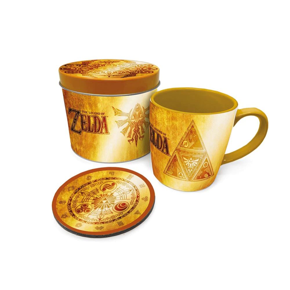 The Legend of Zelda (Golden Triforce) - Gift Set (Mug & Coaster)