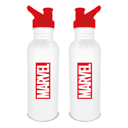 Marvel (Logo) - Metal Canteen Drinks Bottle (700ml)