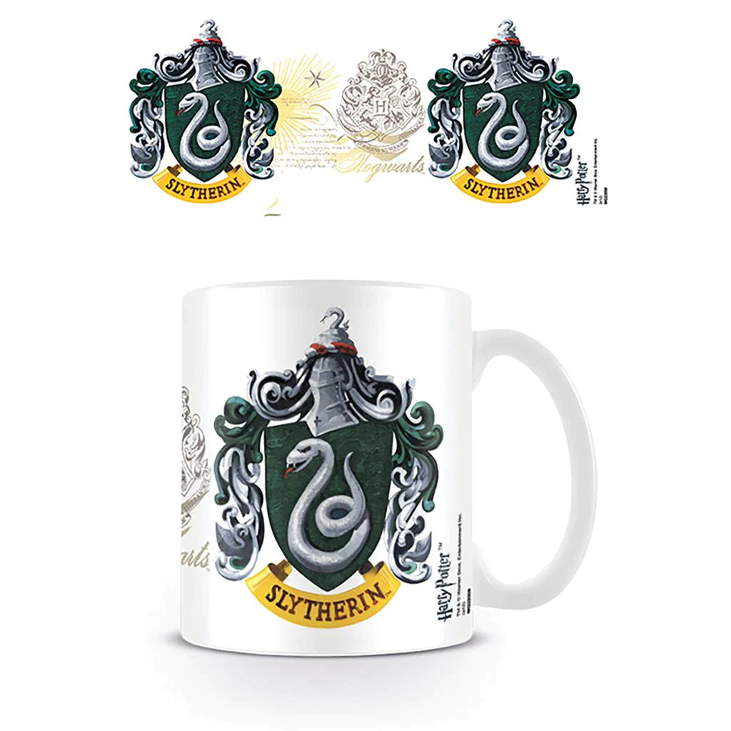 Harry Potter - Slytherin Crest - White Mug (315ml)
