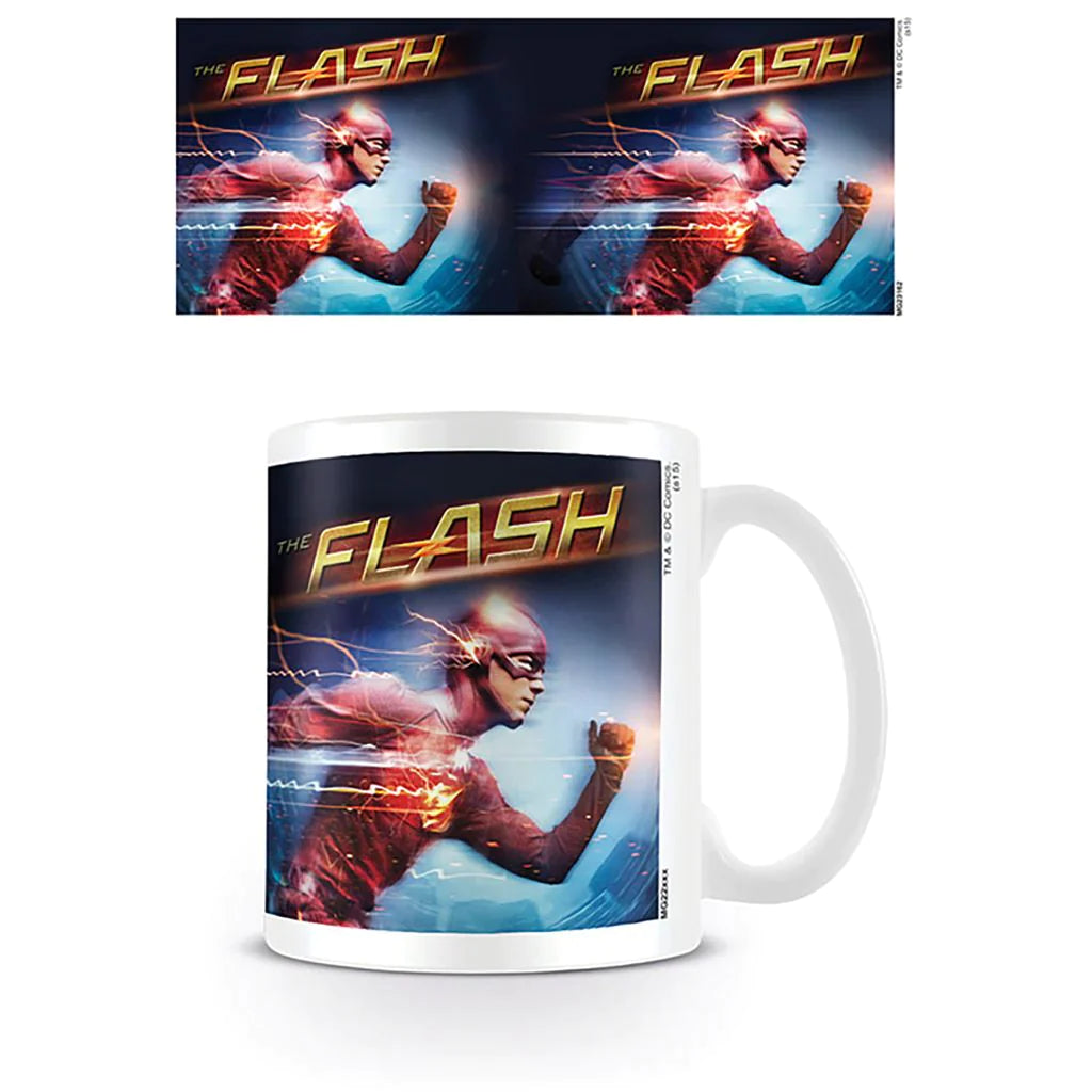 The Flash (Running) - White Mug (315ml)