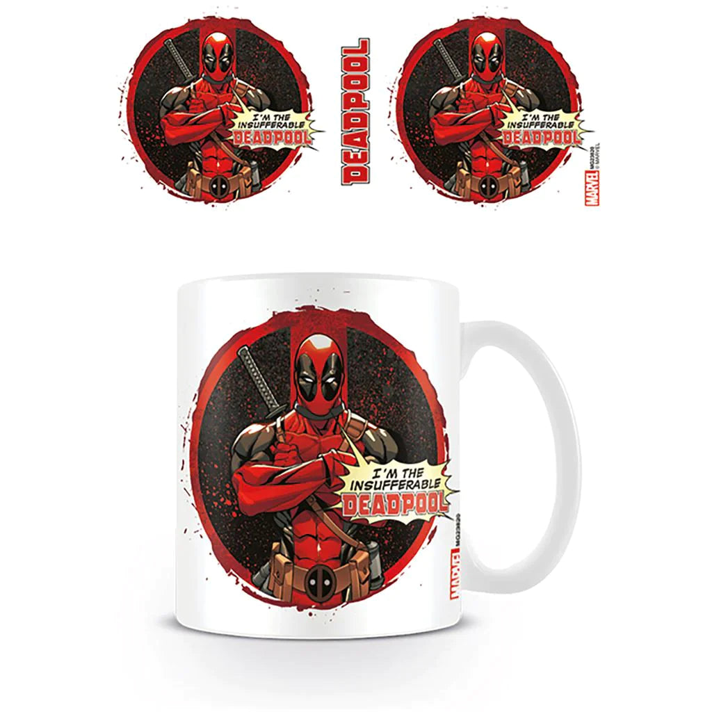 Deadpool (Insufferable) - White Mug (315ml)