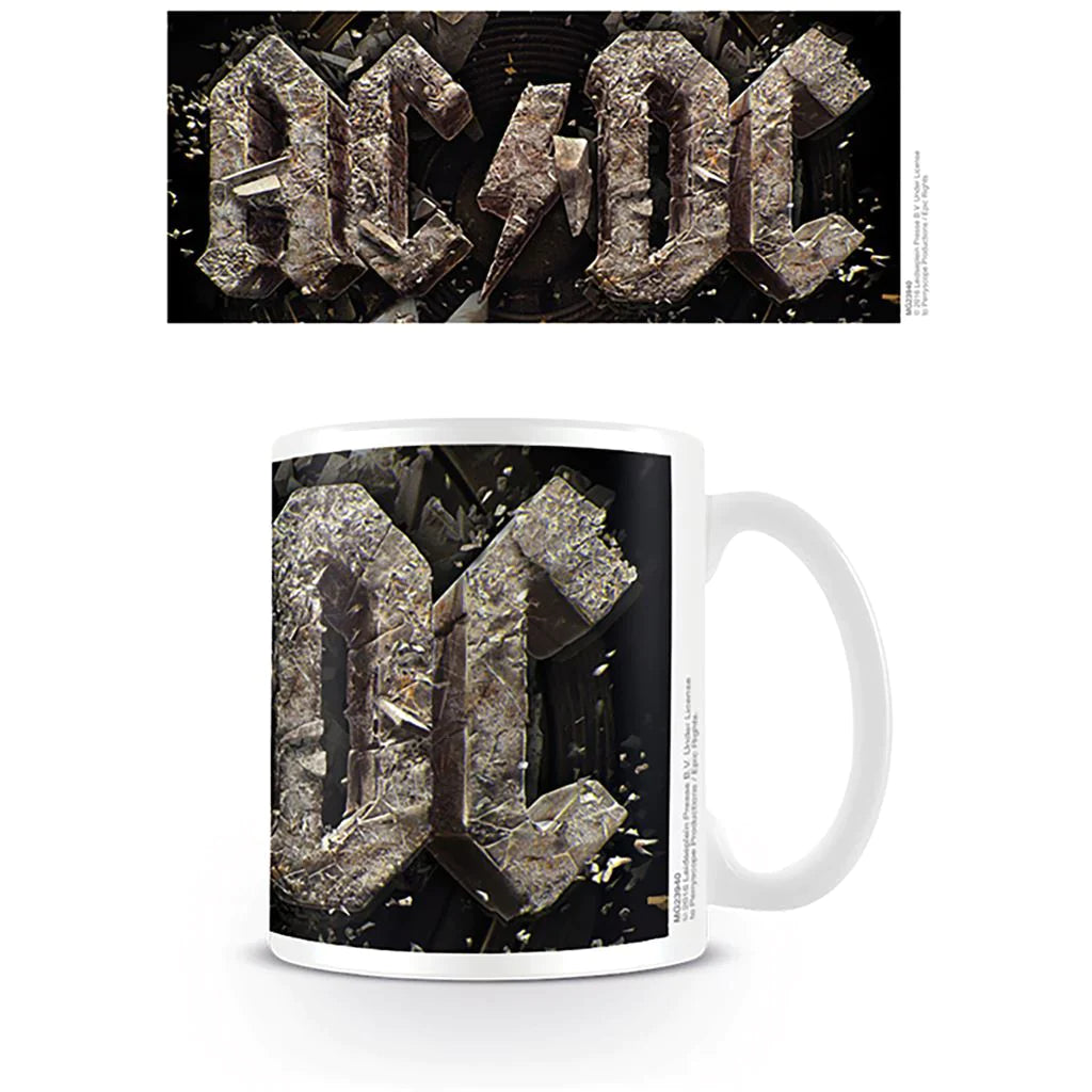 AC/DC (Rock Or Bust) - White Mug (315ml)
