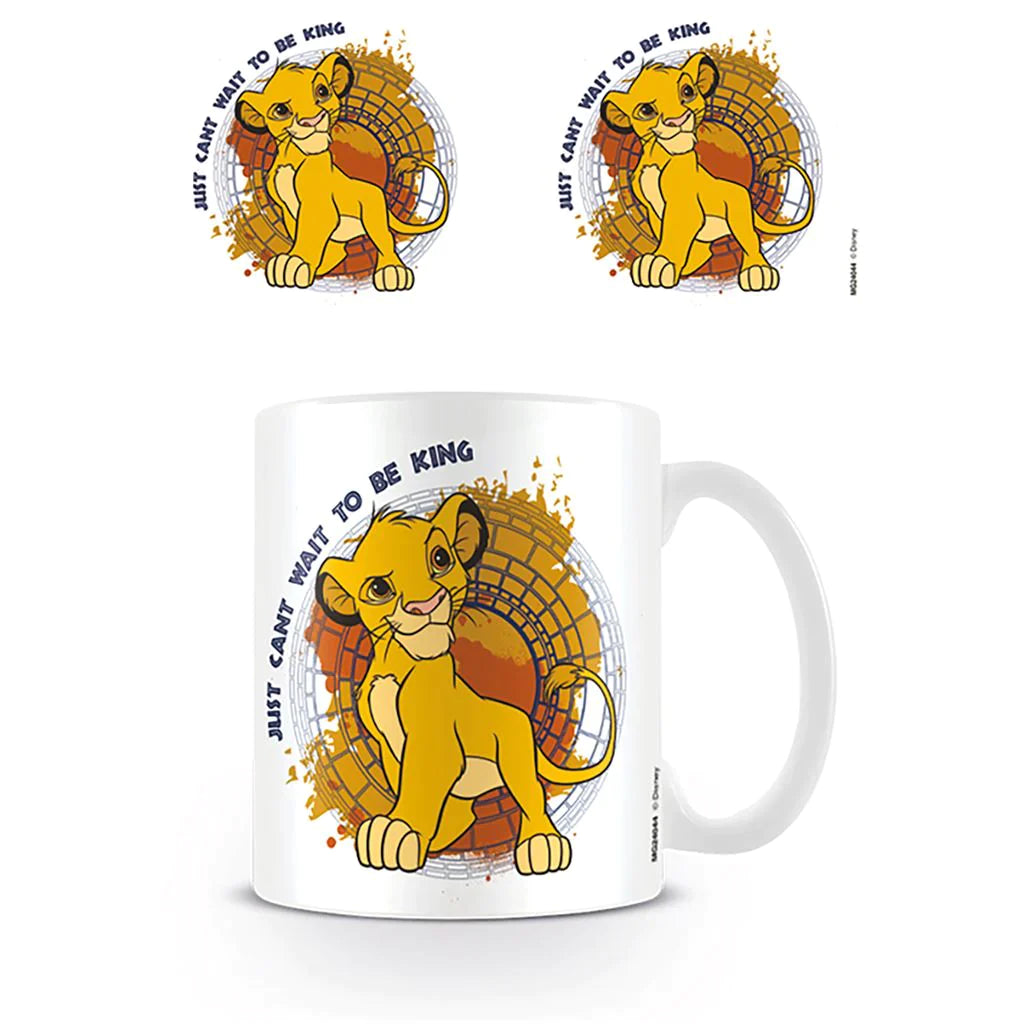The Lion King (Just Can'T Wait To Be King) - White Mug (315ml)