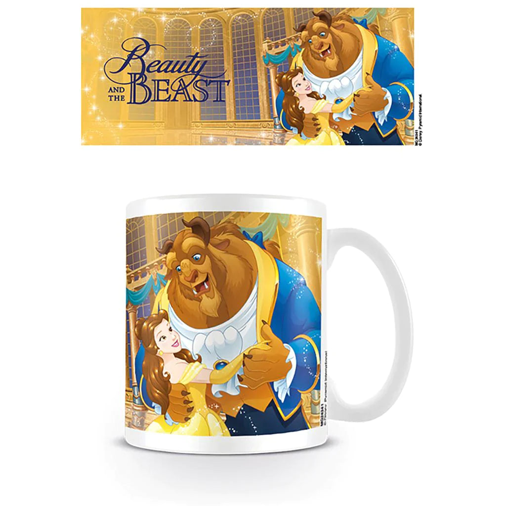 Beauty And The Beast (Tale As Old As Time) - White Mug (315ml)