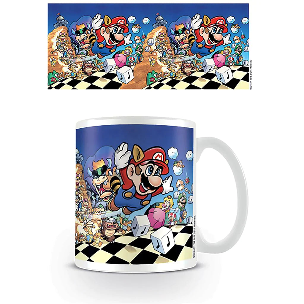 Super Mario (Art) - White Mug (315ml)