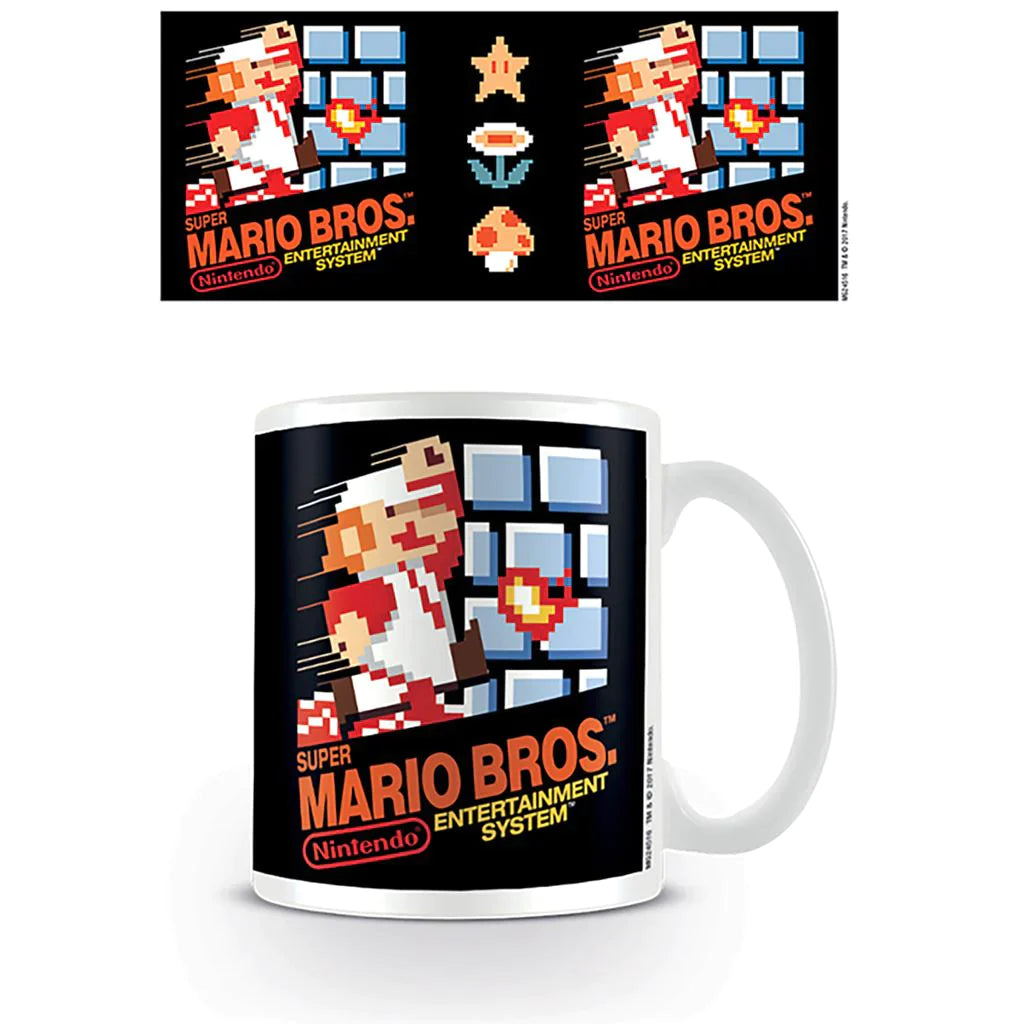 Super Mario (Nes Cover) - White Mug (315ml)