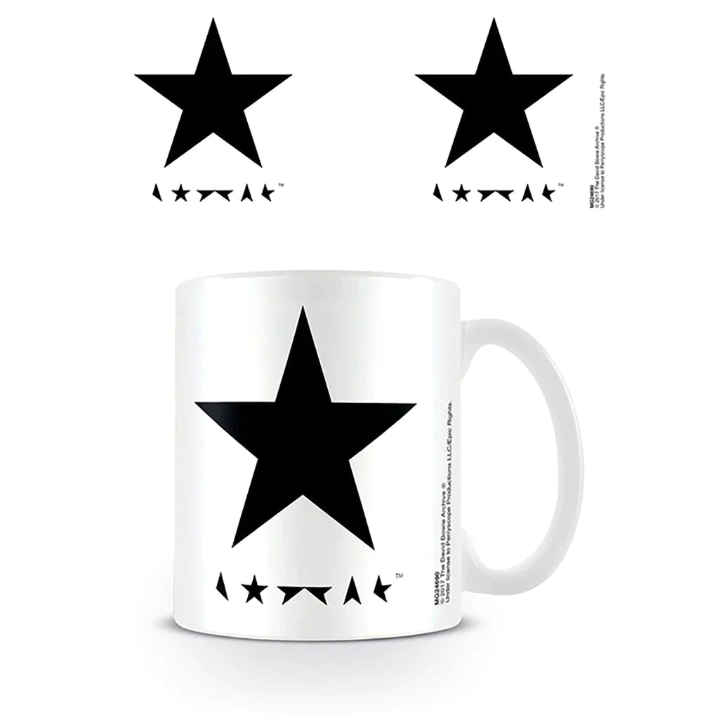 David Bowie (Blackstar) - White Mug (315ml)