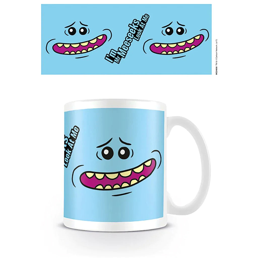 Rick And Morty (Mr Meeseeks Face) - White Mug (315ml)