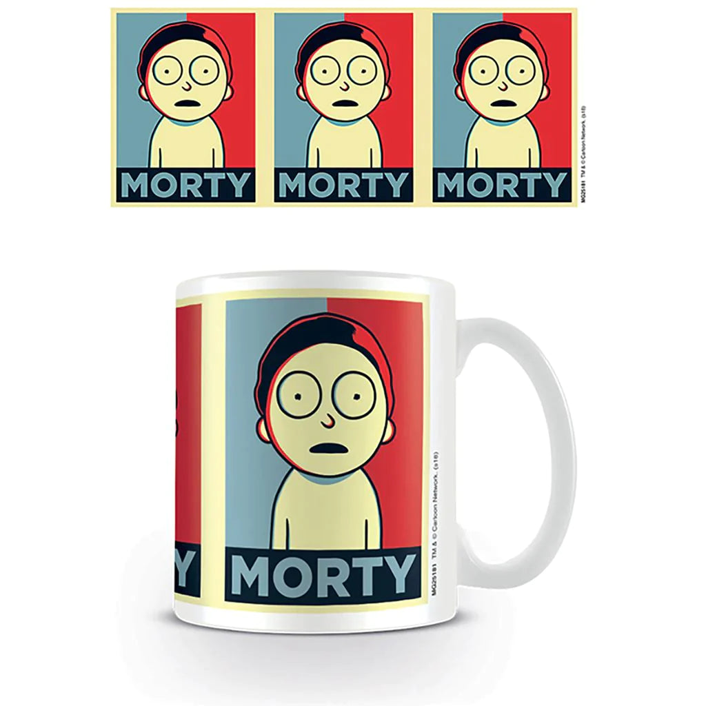 Rick And Morty (Morty Campaign) - White Mug (315ml)