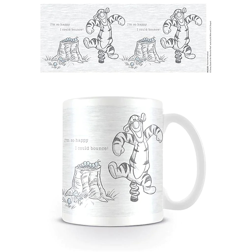 Winnie The Pooh (Bounce) - White Mug (315ml)