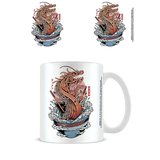 Ilustrata (Dragon Ramen) - White Mug (315ml)