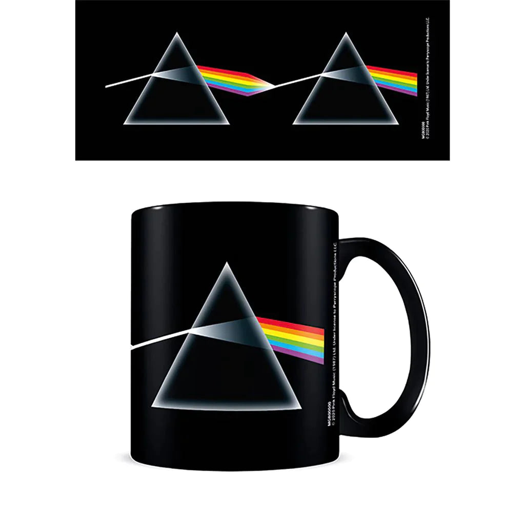 Pink Floyd (Dark Side Of The Moon) - Black Mug (315ml)