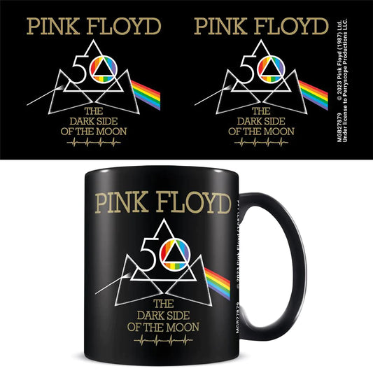 Pink Floyd (Dark Side 50th Anniversary) - Black Mug (315ml)