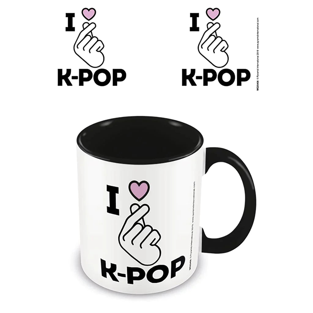 K-Pop (I Love K-Pop) - Coloured Inner Mug (315ml)