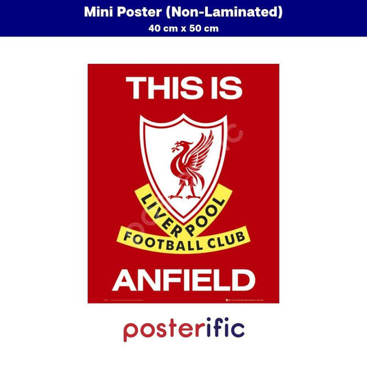 [READY STOCK] Liverpool FC (This Is Anfield) - Poster (40 cm x 50 cm)