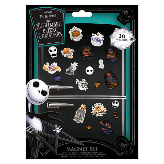 The Nightmare Before Christmas (Colourful Shadows) - Magnet Set