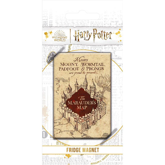 Harry Potter (The Marauders Map) - Fridge Magnet
