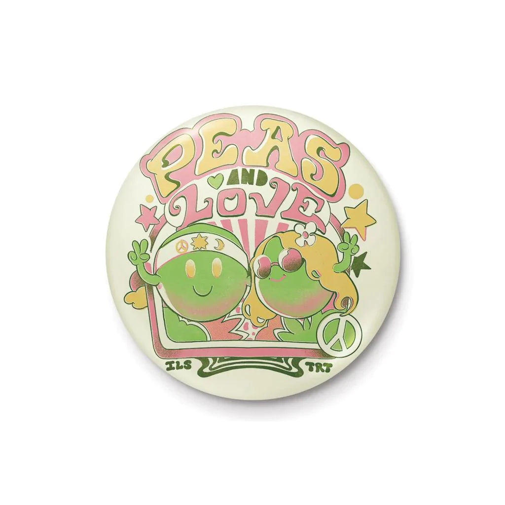 Ilustrata (Peas And Love) - Badge