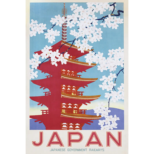 Japan Railways - Poster (61 cm x 91.5 cm)