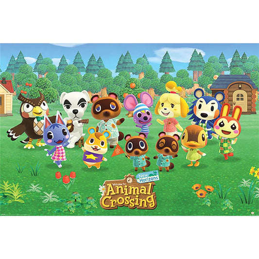 Animal Crossing (Lineup) - Poster (61 cm x 91.5 cm)