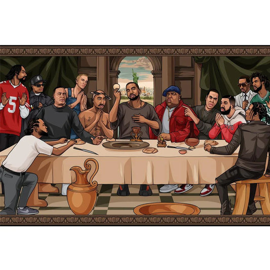 The Last Supper Of Hip Hop - Poster (61 cm x 91.5 cm)