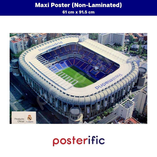 [READY STOCK] Estadio Santiago Bernabeu (Real Madrid FC) - Poster (61 cm x 91.5 cm)