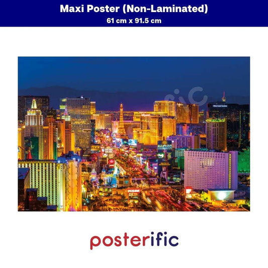 [READY STOCK] Las Vegas Strip - Poster (61 cm x 91.5 cm)