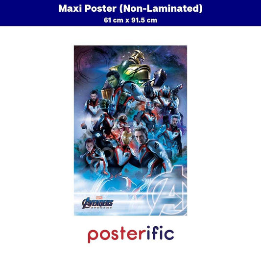 [READY STOCK] Avengers: Endgame (Quantum Realm Suits) - Poster (61 cm x 91.5 cm)