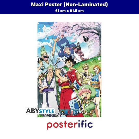 [READY STOCK] One Piece Wano - Poster (61 cm x 91.5 cm)