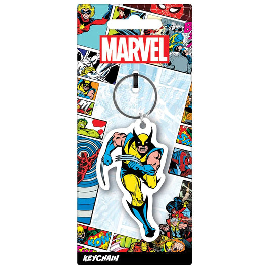 Marvel Comics (Wolverine) - Rubber Keychain