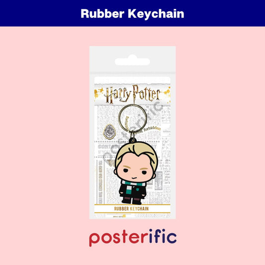 [READY STOCK] Harry Potter (Draco Malfoy Chibi) - Rubber Keychain