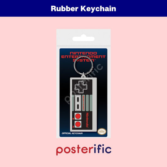 [READY STOCK] Nintendo (NES Controller) - Rubber Keychain