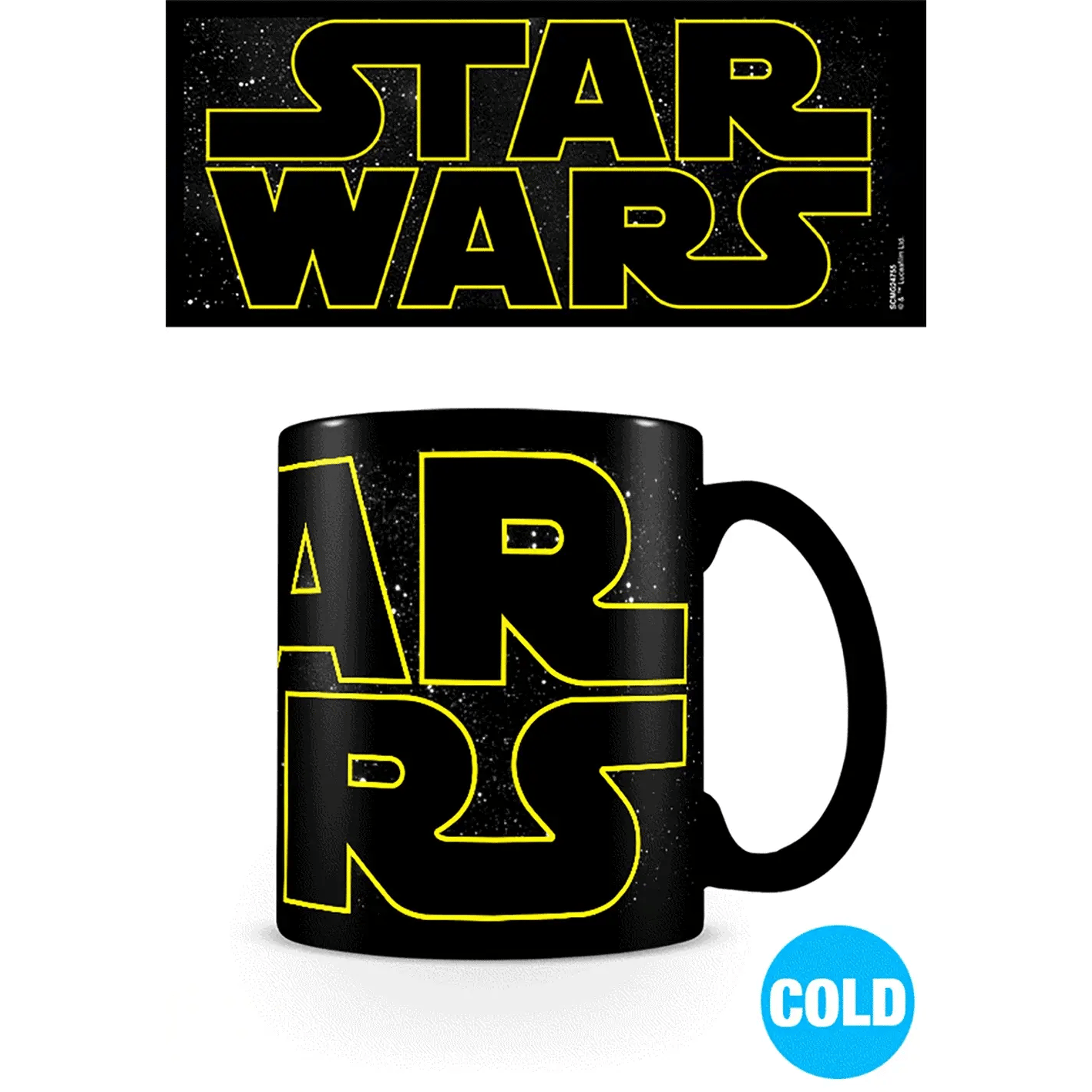 Star Wars (Logo Characters) - Heat Change Mug (315ml)