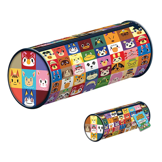 Animal Crossing (Villager Squares) - Barrel Pencil Case