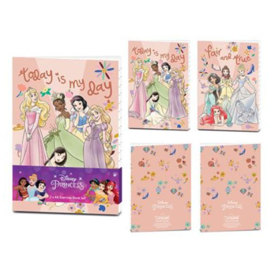 Disney Princess (Flower Child) - A6 Notebook Set
