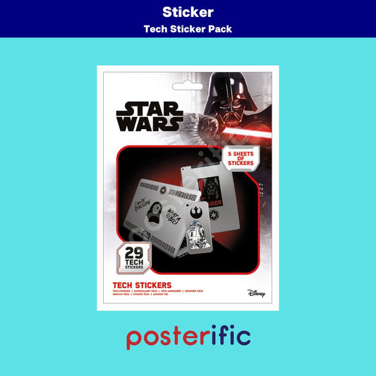 [READY STOCK] Star Wars (Force) - Tech Sticker Set