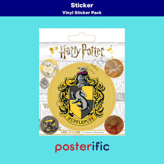 [READY STOCK] Harry Potter (Hufflepuff) - Vinyl Sticker Set