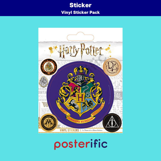 [READY STOCK] Harry Potter (Hogwarts) - Vinyl Sticker Set
