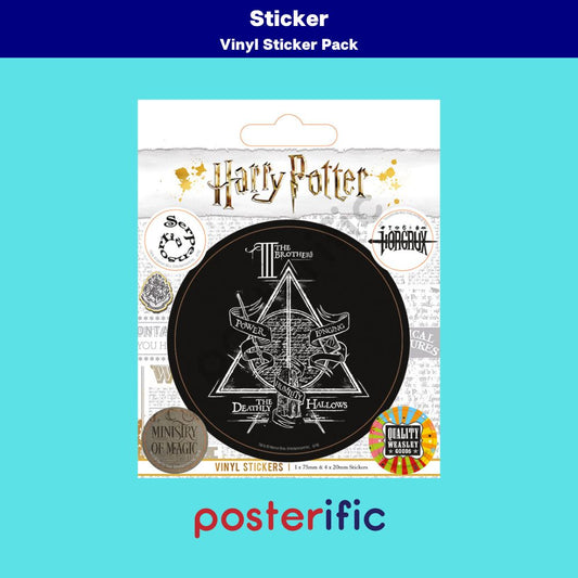 [READY STOCK] Harry Potter (Symbols) - Vinyl Sticker Set