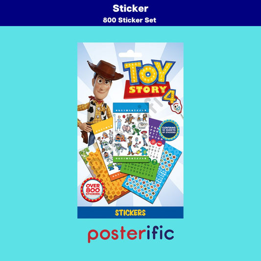 [READY STOCK] Toy Story 4 (Characters) - 800 Sticker Set