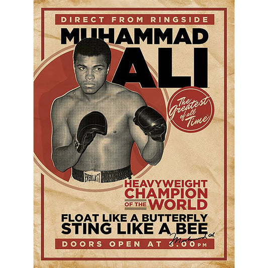 Muhammad Ali (Retro - Corbis) - Canvas Print (60 cm x 80 cm)