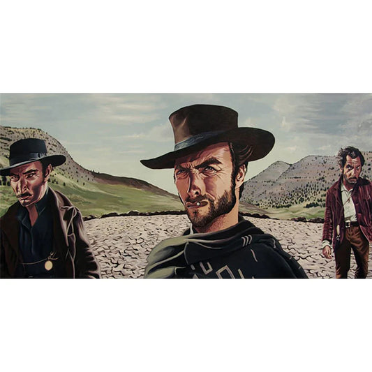 Gunslingers - Canvas Print (50 cm x 100 cm)