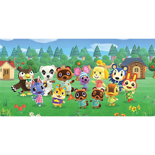 Animal Crossing New Horizons (Villagers) - Canvas Print (50 cm x 100 cm)