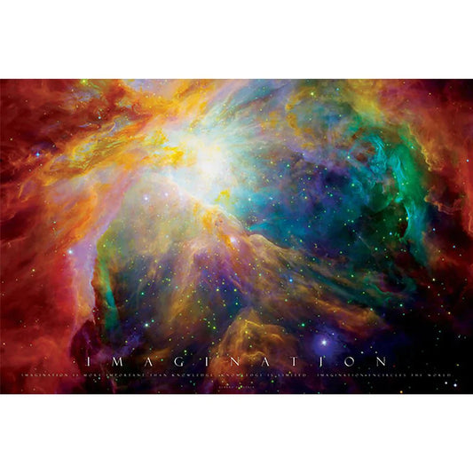 Imagination (Nebula) - Canvas Print (85 cm x 120 cm)