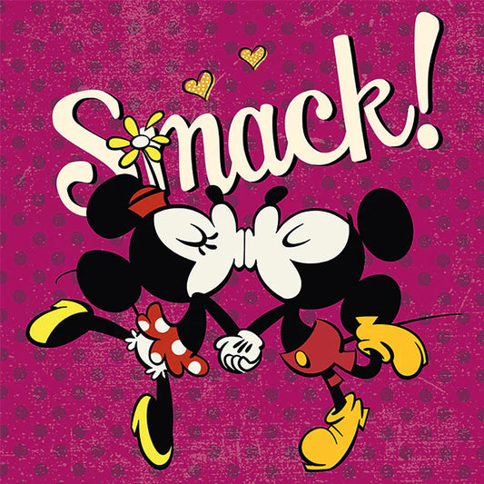 Mickey Shorts (Smack!) - Canvas Print (60 cm x 60 cm)