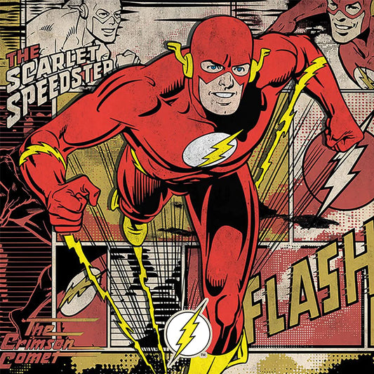 The Flash (Burst) - Canvas Print (60 cm x 60 cm)